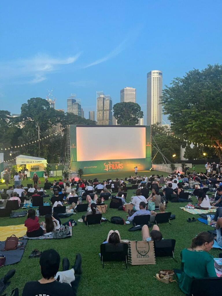 Films at the Fort. Fort Canning. save the date night. Singapore. David Attenborough. Oceans. Nando's. Plaza Singapure.