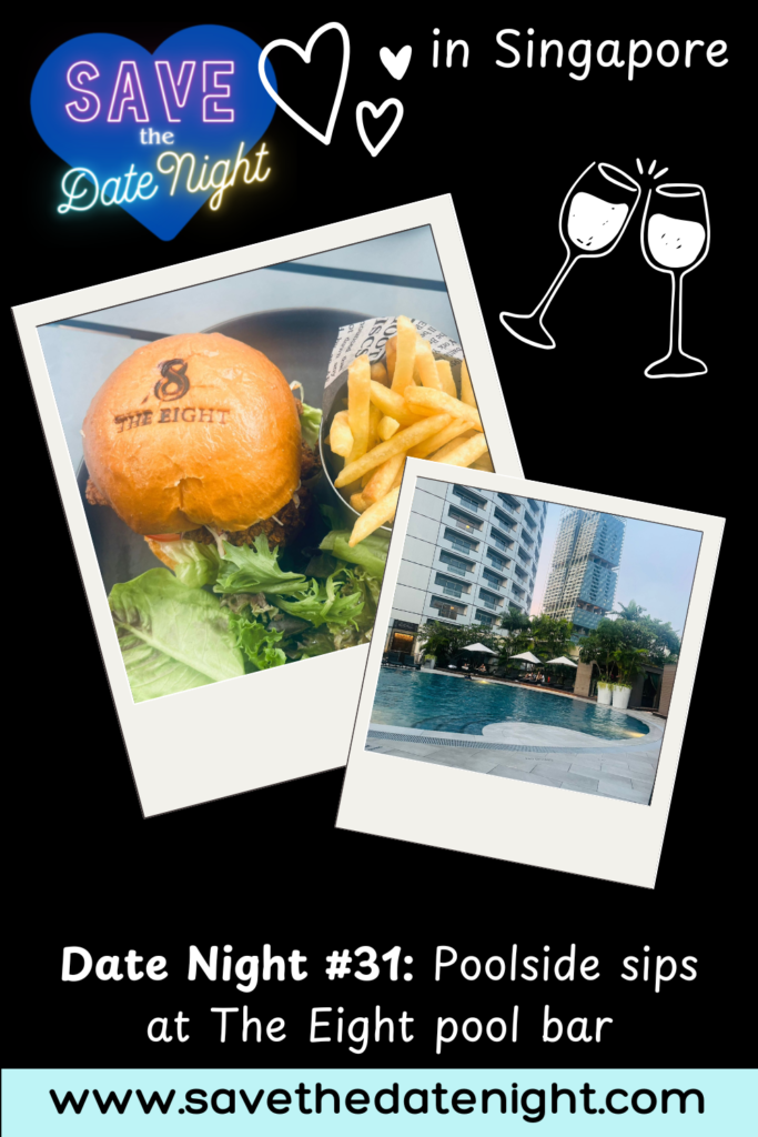 The Eight pool bar. Fairmont. Raffles City. wine. happy hour.